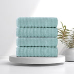 Classic Turkish Towels CTT Premium 4 Pack Bath Towels Set, Made - Image 6