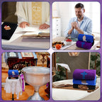 3 Pcs Easter Pastor Hand Towels, Christian Embroidered Religious Cross Cotton - Image 5