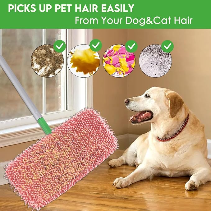Reusable Microfiber Mop Pads Compatible - Image 8