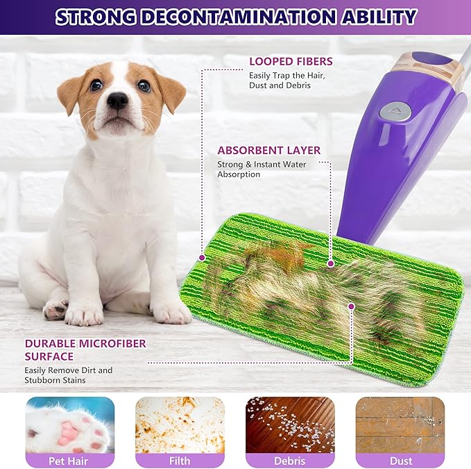 Reusable Mop Pads Compatible - Image 3