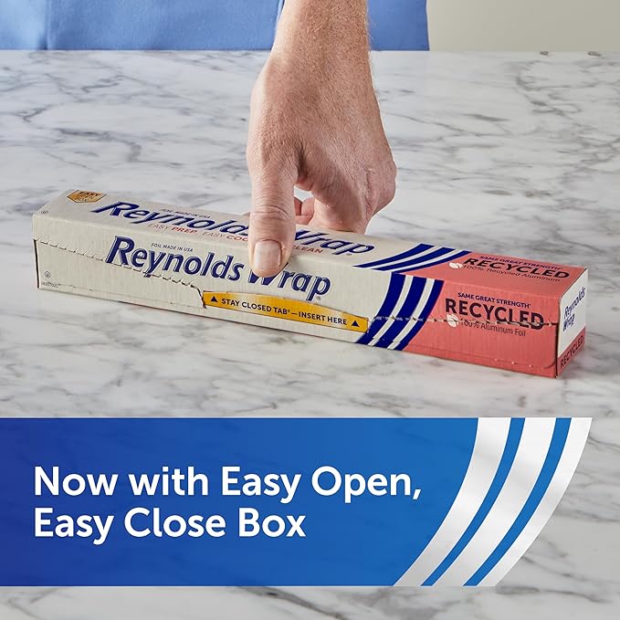 Reynolds Wrap Recycled Aluminum Foil, Recycled Foil Roll, Made From 100% - Image 3