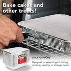 Stock Your Home Foil Pans with Lids - Image 6