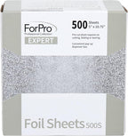 ForPro Professional Collection Expert Embossed Foil Sheets 500S, Aluminum Foil - Image 4
