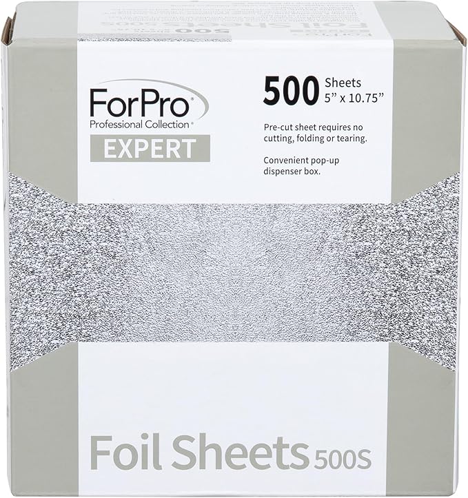 ForPro Professional Collection Expert Embossed Foil Sheets 500S, Aluminum Foil - Image 4