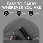 Flint Classic Black Retractable Mini Lint Roller - Image 5
