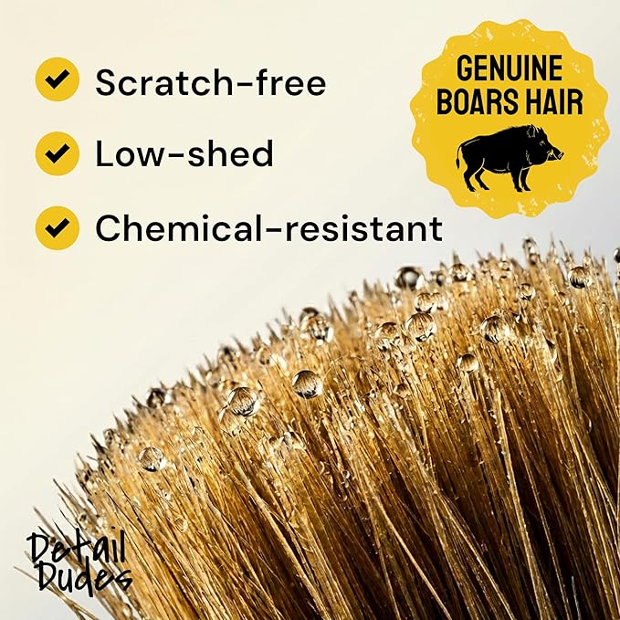Boar Hair Detailing Brush Set - Image 5