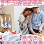 12 Pcs Seasonal Kitchen Towels Set - Image 4