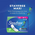 Stayfree Maxi Super Long Wingless Reliable Protection and Absorbency Pads - Image 11