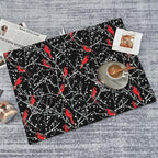 Red Bird Winter Red Cardinals Dish Drying Mat 18x24 - Image 8