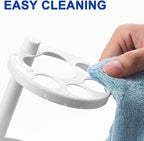 Metal Toothbrush Holder Stand for Bathroom: Stainless Steel Ventilated Organizer - Image 7