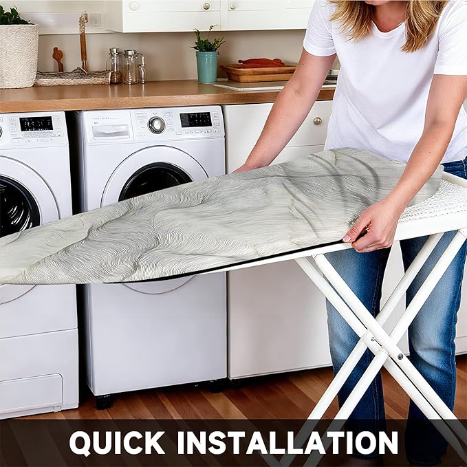 Quick Install Ironing Board Cover 17" x 55" Ironing Board Cover - Image 4