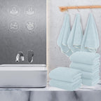 TENSTARS Silk Hemming Hand Towels - Image 3