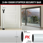 Door Stoppers Security Bar 2 Pack - Image 3