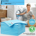 HOMERHYME Microfiber Glass Cleaning Cloth - Image 5