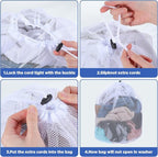 20 Pcs Mesh Laundry Bags Bulk - Image 3