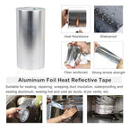 BOMEI PACK Adhesive Aluminum Foil Heat Shield Tape 9inch x 66ft Barrier - Image 6