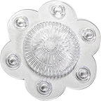 2-Pack Hair Catcher Drain Cover – 5" Dome-Shaped Soft PVC - Image 3