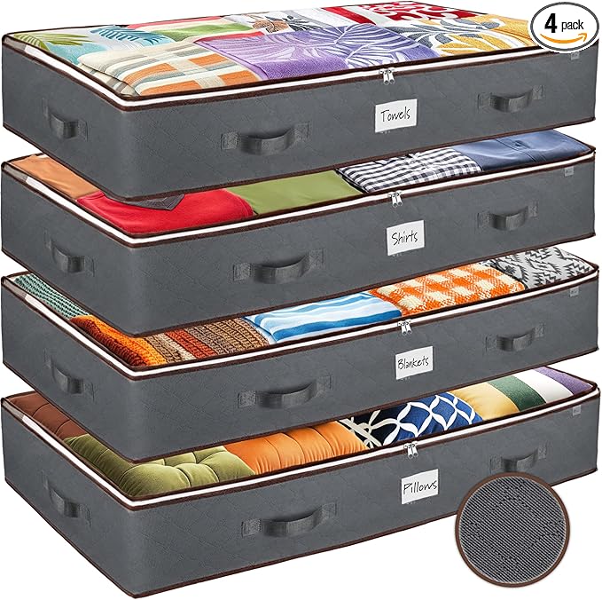 Under Bed Storage Bins by ZOBER