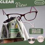 WESERWEF Design Microfiber Glasses Cleaning Cloth – Premium Cleaning Cloth - Image 6