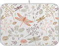 Dragonfly Botanical Plant Dish Drying Mat by BOENLE-WELCOMEYOURCOMING