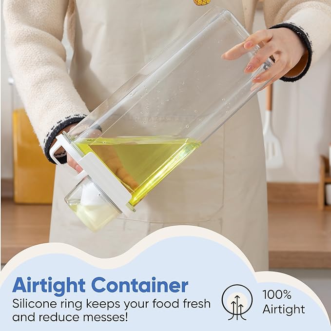Chef's Path Airtight Food Storage Containers, & Measuring Cup Lid – Kitchen & - Image 5