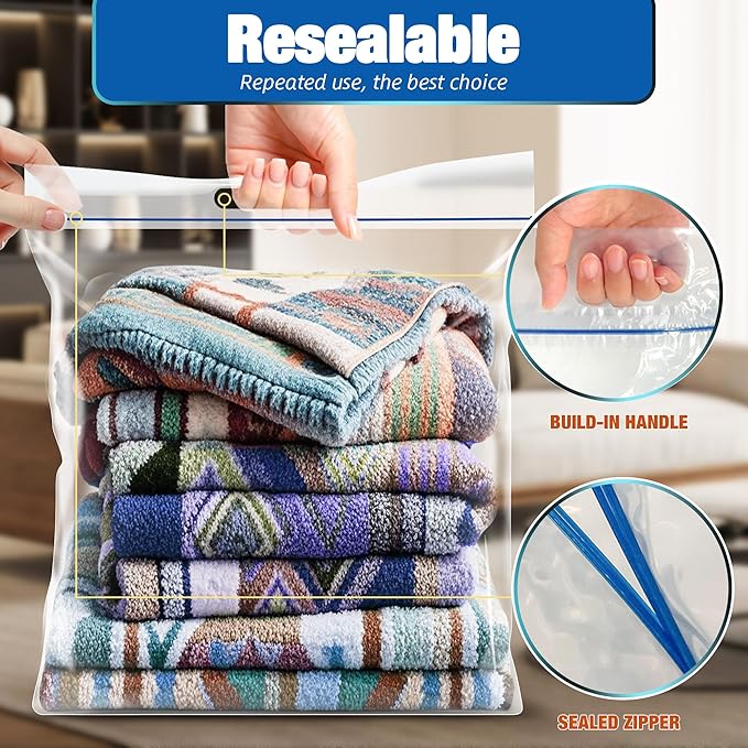 3 Gallon Extra Large Zipper Bag, 16” x 18”, 2mil Thick - Image 3
