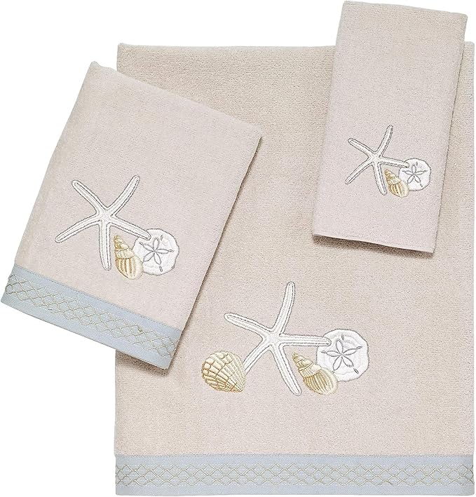 Avanti Linens - Bathroom Towel Set, 100% Soft and Absorbent Cotton Hand by AvantiHomeSince1969