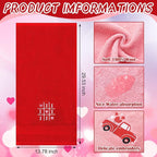 3 Pcs Valentine's Day Hand Towels - Image 3