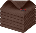 Homaxy 100% Cotton Waffle Weave Dish Cloths by Homaxy