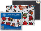 Quick Cloth Microfiber Glasses Cleaning Cloths – 5x7, 2 Pack by MicrofiberWholesale