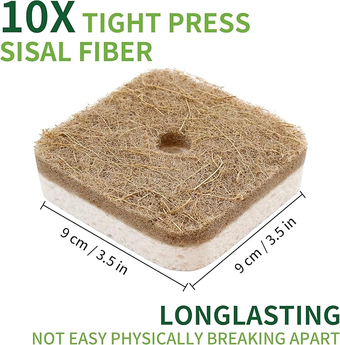 12Pack Kickleen Natural Kitchen Scrub Dish Sponge - Image 5