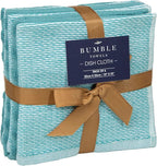 Bumble Premium Dish Cloths 13"x13" | 100% Natural Ring Spun Cotton | 400 GSM | - Image 7