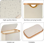 Slim Laundry Hamper, Narrow laundry Hamper - Image 2
