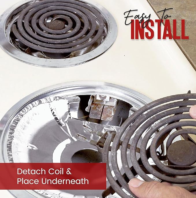 Heavy-Duty Aluminum Electric Stove Burner Covers - Image 3