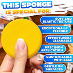 12 Pcs Pottery Sponges for Clay – 2.8"x1" Pottery Sponge for Painting, Car - Image 4