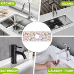 Kitchen Sink Splash Guard Faucet Mat Super Absorbent Fast Drying Mat Guard - Image 7