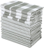 LANE LINEN 100% Cotton Kitchen Dish Cloths, Ultra Soft Absorbent Quick Drying by LaneLinen