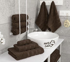 American Soft Linen Luxury 6 Piece Towel Set, 2 Bath Towels 2 Hand Towel 2 - Image 2