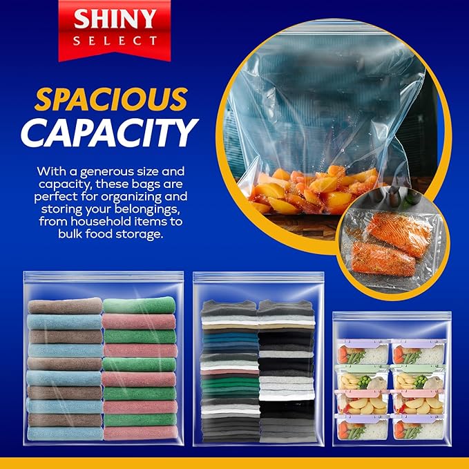 Extra X-Large Big 5 Gallon Storage Bags - Image 6