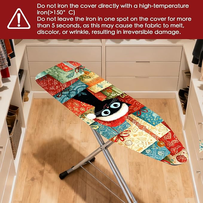 Nuxovilar Ironing Board Covers Black Cat - Image 4