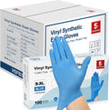 Schneider Vinyl Synthetic Exam Gloves, 4 Mil, Latex Free Disposable Gloves by Schneider