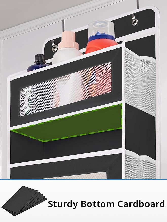 JARLINK 2 Pack Over The Door Organizer Storage, 5 Shelf Hanging Door Organizer - Image 8