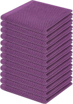 Homaxy 100% Cotton Waffle Weave Kitchen Dish Cloths, Ultra Soft Absorbent Quick by Homaxy