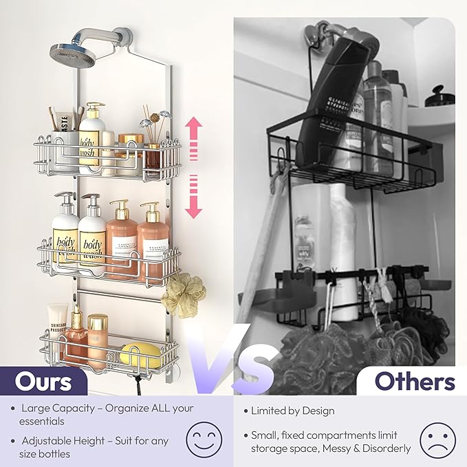 SWTYMIKI Shower Caddy Hanging Organizer - Image 3
