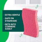 Scotch-Brite Gentle Clean Delicate Scrub Sponges, - Image 3