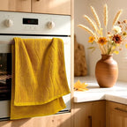 Jacquotha Wavy Striped Cotton Hand Towels, Dry Your Hand Instantly, 13x29 Inches - Image 8