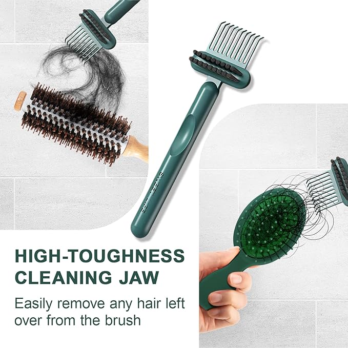 RHOS 2-in-1 Hair Brush Cleaner and Remover Tool - Image 4