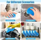 Tanlade 240 Pcs Individually Wrapped Sponges Kitchen Bulk Non Scratch Scouring - Image 5