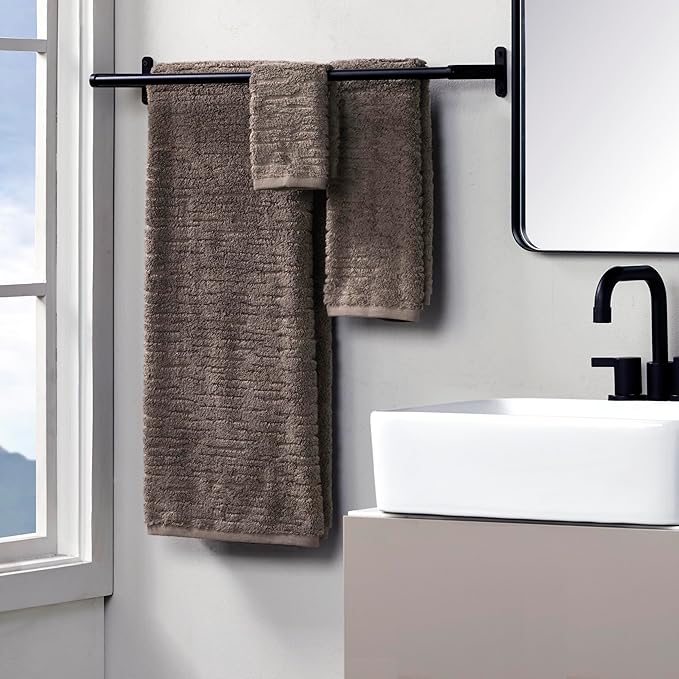 SKL Home CloudSoft 100% Cotton Luxury 6-Piece Towel Set, 600 GSM, Ultra Plush & - Image 2