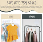 50 Premium Kids Velvet Hangers - Image 5